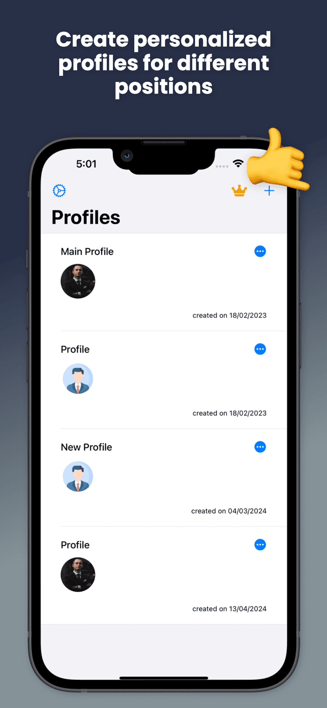 cv profiles